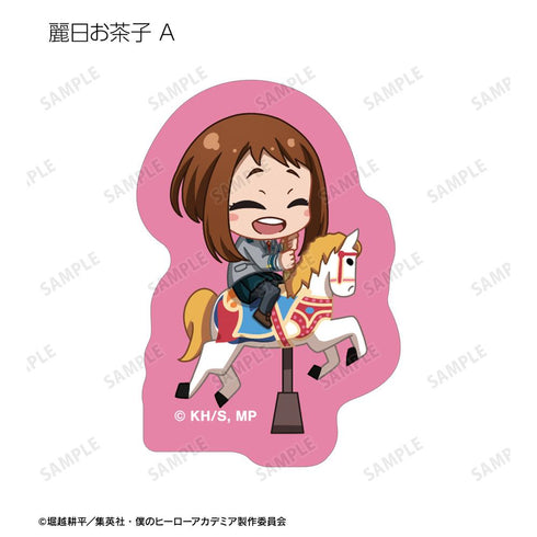 『僕のヒーローアカデミア』集合 ちびキャラ アトラクションver. フレークシール