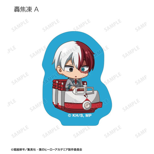 『僕のヒーローアカデミア』集合 ちびキャラ アトラクションver. フレークシール