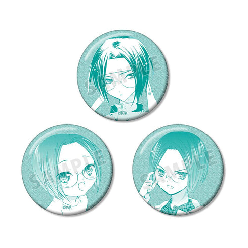 『しゅごキャラ!』三条 海里 原作コマグリッター缶バッジ3個セット【202601再販】