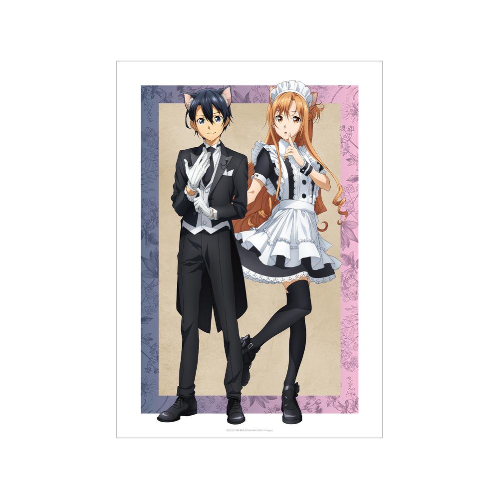 ソードアート・オンライン』描き下ろし キリト&アスナ 猫耳執事