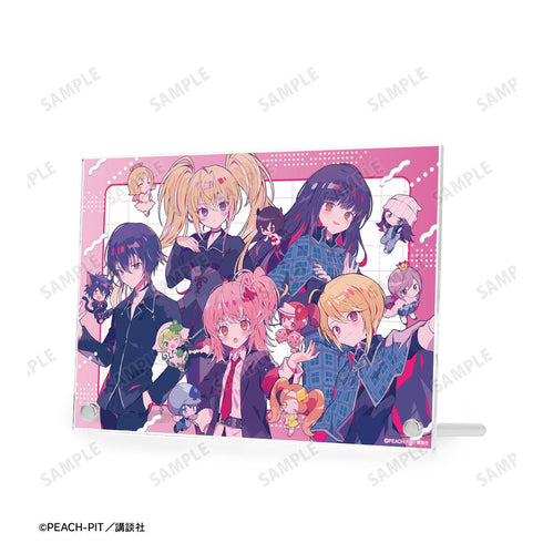 『しゅごキャラ!』夢ノ内さんイラスト 集合 制服ver. A5アクリルパネル【202601再販】