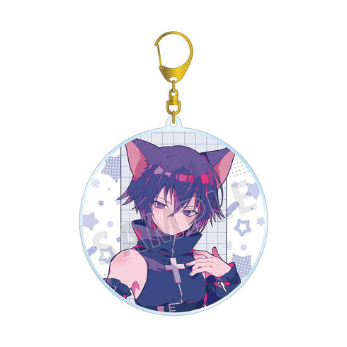 『しゅごキャラ!』夢ノ内さんイラスト ブラックリンクス キャラなりver. BIGアクリルキーホルダー【202601再販】