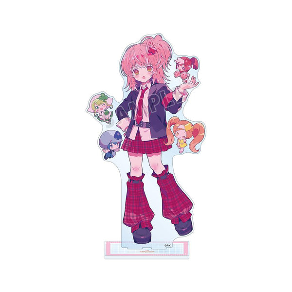 『しゅごキャラ!』夢ノ内さんイラスト 日奈森 あむ 制服ver. 特大アクリルスタンド【202601再販】