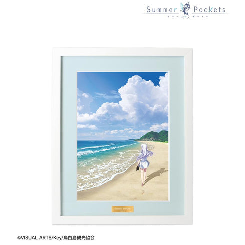 『Summer Pockets』ティザービジュアル キャラファイングラフ