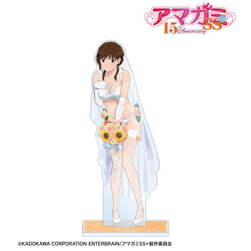 『アマガミSS+plus』描き下ろし 桜井梨穂子 ウェディング水着ver. 特大アクリルスタンド【202602再販】