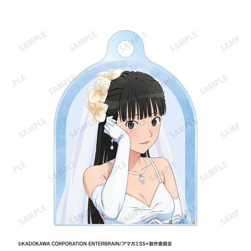 『アマガミSS+plus』描き下ろし 絢辻 詞 ウェディング水着ver. 2連ワイヤーアクリルキーホルダー【202602再販】