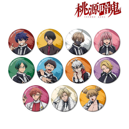 『桃源暗鬼』トレーディング缶バッジ(単位/BOX)【202601再販】