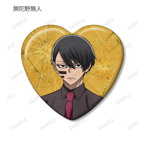 『桃源暗鬼』トレーディングハート型缶バッジ(単位/BOX)【202601再販】