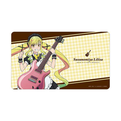 『ロックは淑女の嗜みでして』描き下ろし 鈴ノ宮りりさ メイドver. マルチデスクマット