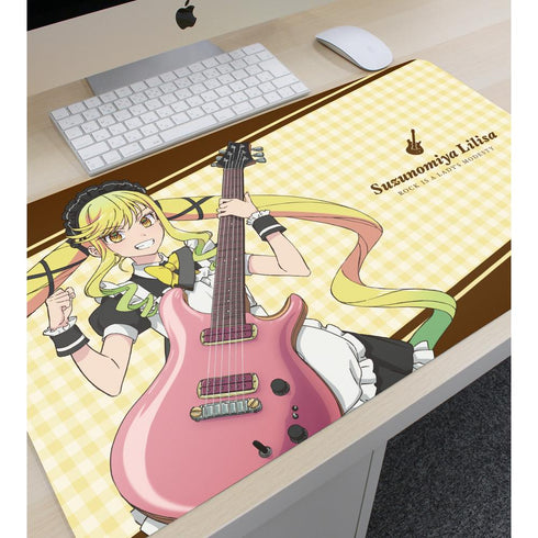 『ロックは淑女の嗜みでして』描き下ろし 鈴ノ宮りりさ メイドver. マルチデスクマット