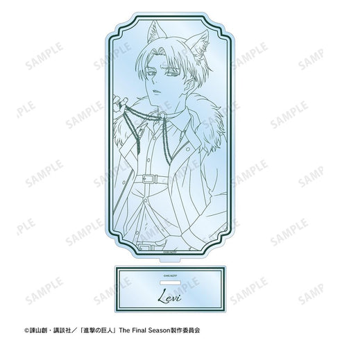 『進撃の巨人』描き下ろし リヴァイ 狼男・線画ver. BIGアクリルスタンド