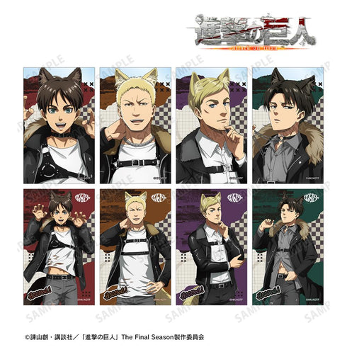 『進撃の巨人』描き下ろし 狼男ver. トレーディングコンパクトクリアカード(単位/BOX)