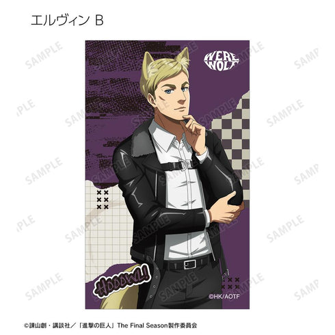 『進撃の巨人』描き下ろし 狼男ver. トレーディングコンパクトクリアカード(単位/BOX)