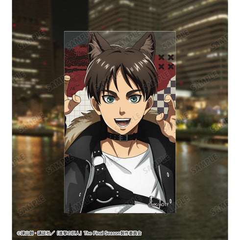 『進撃の巨人』描き下ろし 狼男ver. トレーディングコンパクトクリアカード(単位/BOX)