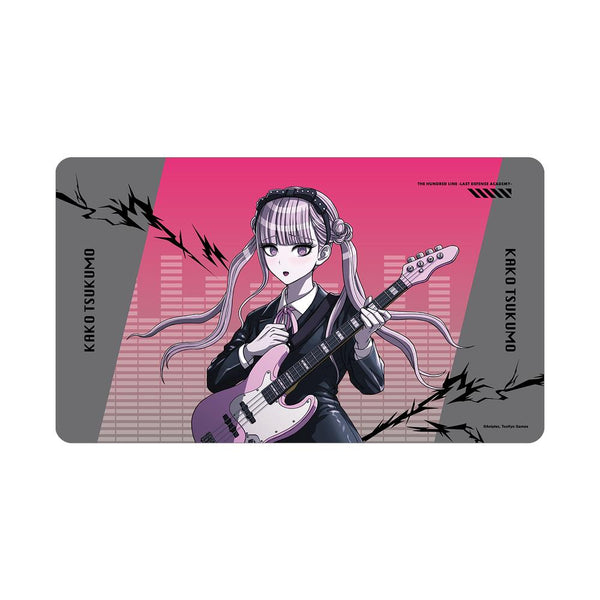 『HUNDRED LINE -最終防衛学園-』描き下ろし 九十九過子 ロックバンドver. マルチデスクマット【202602再販】