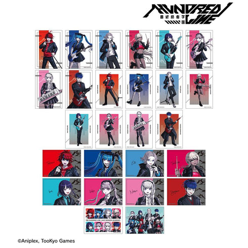 『HUNDRED LINE -最終防衛学園-』描き下ろし ロックバンドver. トレーディングブロマイド(単位/BOX)【202602再販】