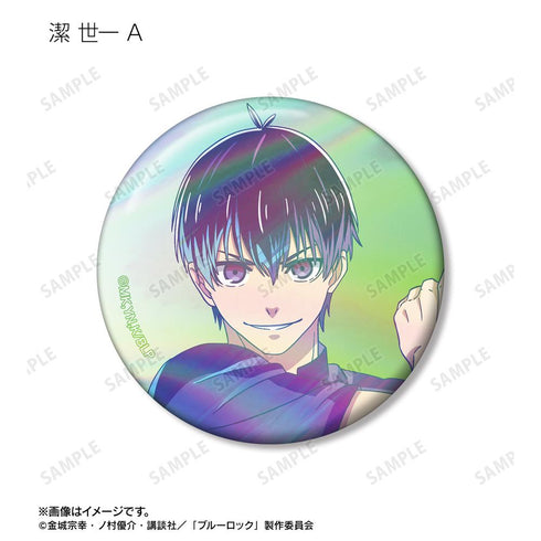 『ブルーロック』描き下ろし 試合前の準備中ver. トレーディング Ani-Art clear label オーロラ缶バッジ(単位/BOX)【202601再販】