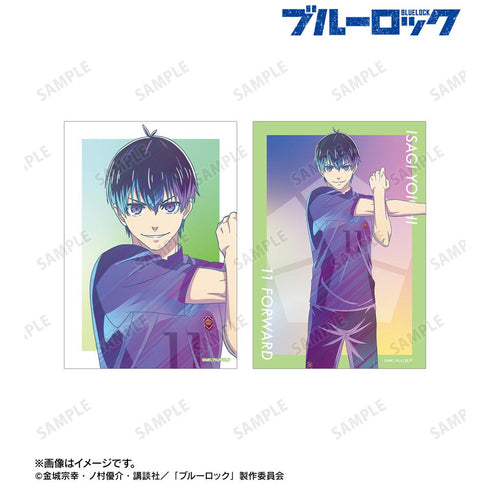 『ブルーロック』描き下ろし 潔 世一 試合前の準備中ver. Ani-Art clear label ブロマイド2枚セット【202601再販】