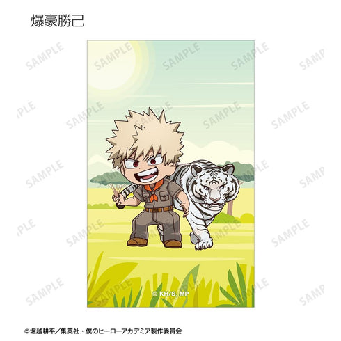『僕のヒーローアカデミア』トレーディング ちびキャラ 動物とのふれあいver. ビジュアルカード(単位/BOX)