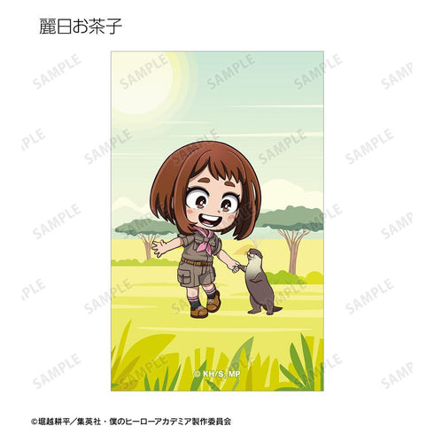 『僕のヒーローアカデミア』トレーディング ちびキャラ 動物とのふれあいver. ビジュアルカード(単位/BOX)