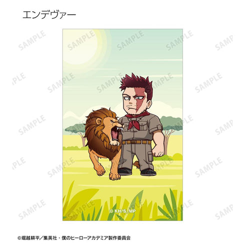 『僕のヒーローアカデミア』トレーディング ちびキャラ 動物とのふれあいver. ビジュアルカード(単位/BOX)