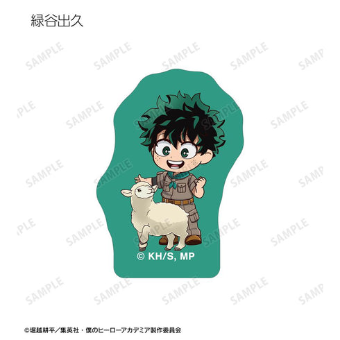 『僕のヒーローアカデミア』集合 ちびキャラ 動物とのふれあいver. フレークシール