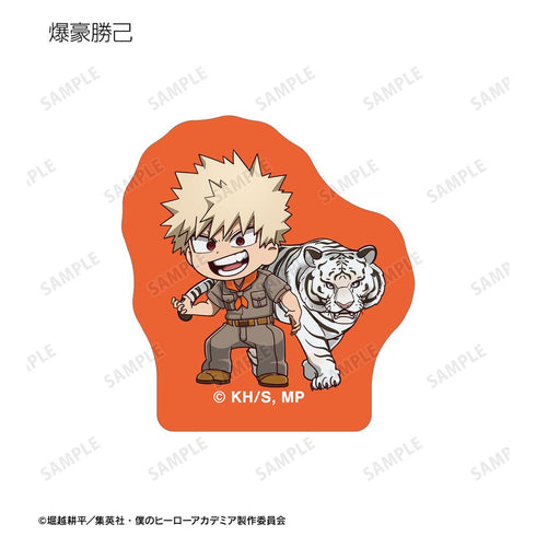 『僕のヒーローアカデミア』集合 ちびキャラ 動物とのふれあいver. フレークシール