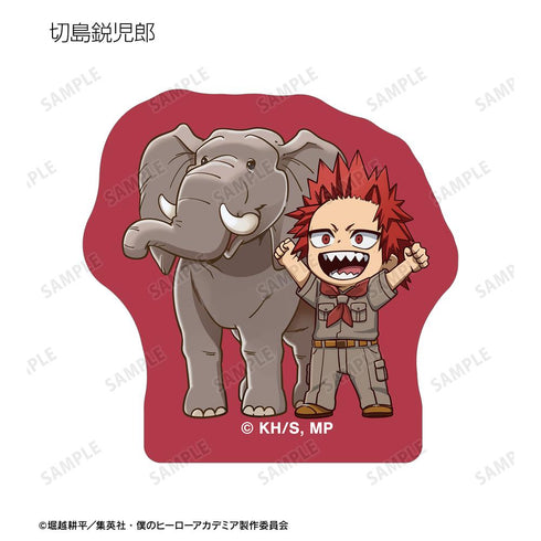 『僕のヒーローアカデミア』集合 ちびキャラ 動物とのふれあいver. フレークシール