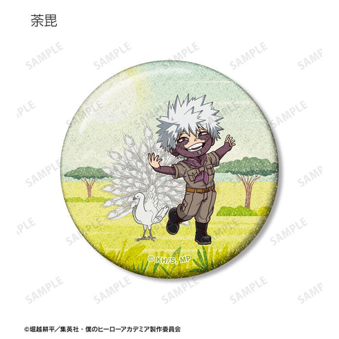 『僕のヒーローアカデミア』トレーディング ちびキャラ 動物とのふれあいver. グリッター缶バッジ(単位/BOX)