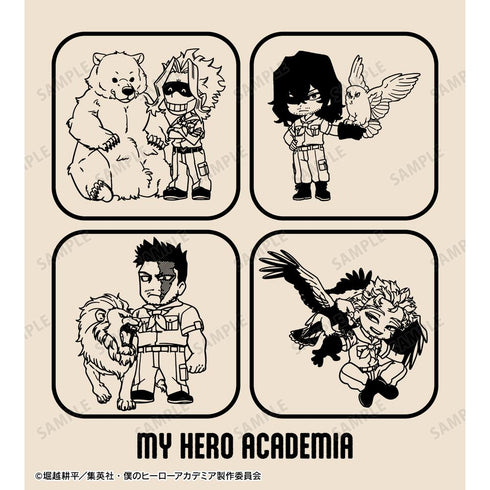『僕のヒーローアカデミア』集合 ちびキャラ 動物とのふれあいver. BIGジップトートバッグ ver.B