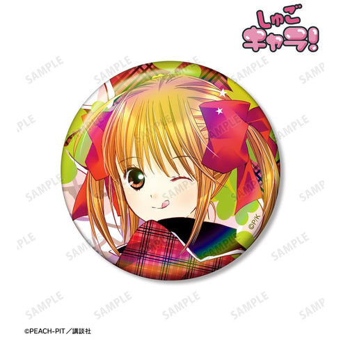 『しゅごキャラ!』結木 やや 75mmオーロラ缶バッジ