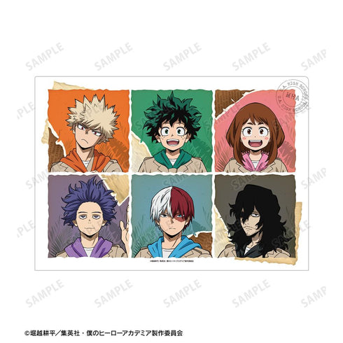 『僕のヒーローアカデミア』描き下ろし 集合 サファリルックver. クリアファイル