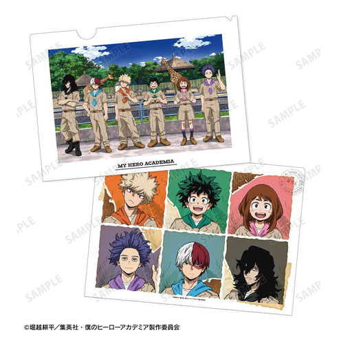 『僕のヒーローアカデミア』描き下ろし 集合 サファリルックver. クリアファイル