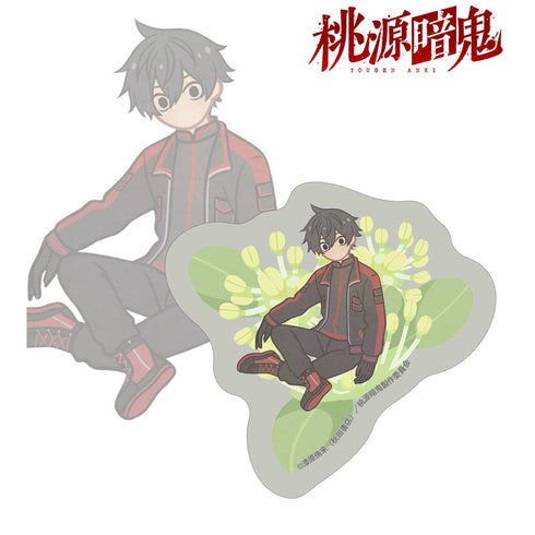 『桃源暗鬼』淀川真澄 Botania ダイカットステッカー