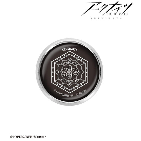 『アークナイツ』風砂を纏って ガラスマグネットピンバッジ