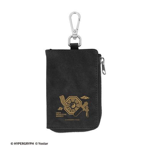 『アークナイツ』リー探偵事務所 モチーフ柄 ヌバック調合皮キーケース