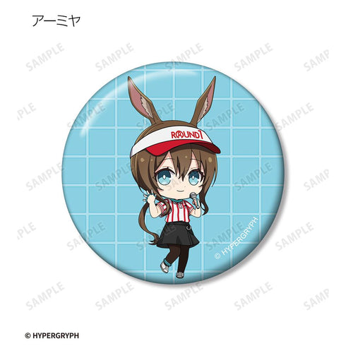 『アークナイツ【焔燼曙明/RISE FROM EMBER】』ちびキャラ アクティビティスタッフver. 缶バッジ4個セット ver.A