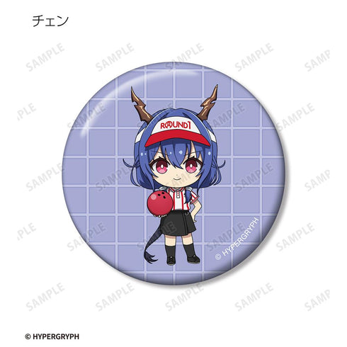 『アークナイツ【焔燼曙明/RISE FROM EMBER】』ちびキャラ アクティビティスタッフver. 缶バッジ4個セット ver.A