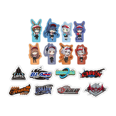 『アークナイツ【焔燼曙明/RISE FROM EMBER】』ちびキャラ アクティビティスタッフver. フレークシール