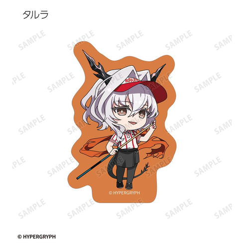 『アークナイツ【焔燼曙明/RISE FROM EMBER】』ちびキャラ アクティビティスタッフver. フレークシール