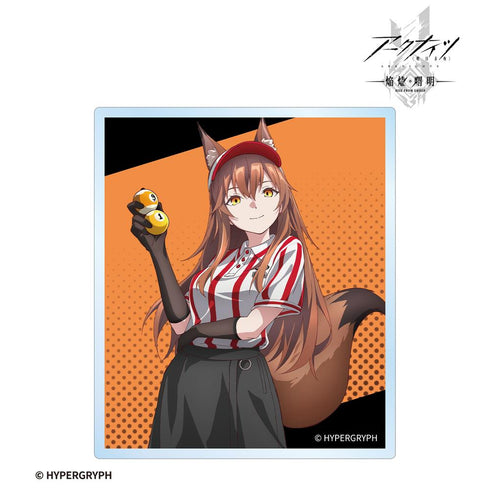 『アークナイツ【焔燼曙明/RISE FROM EMBER】』描き下ろし フランカ アクティビティスタッフver. アクリルカード