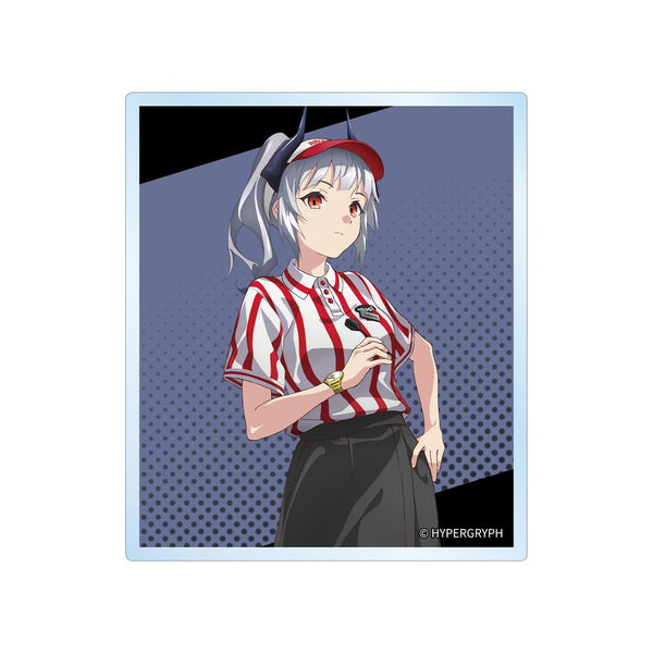 『アークナイツ【焔燼曙明/RISE FROM EMBER】』描き下ろし リスカム アクティビティスタッフver. アクリルカード