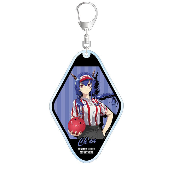 『アークナイツ【焔燼曙明/RISE FROM EMBER】』描き下ろし チェン アクティビティスタッフver. BIGアクリルキーホルダー