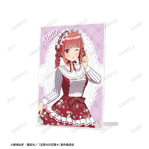 『五等分の花嫁*』描き下ろし 中野二乃 ショートケーキイメージコーデver. A5アクリルパネル