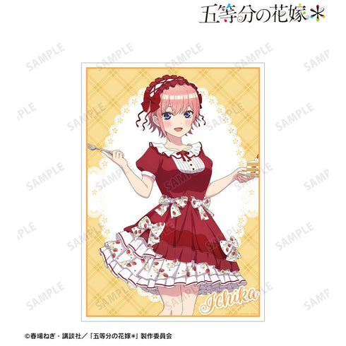 『五等分の花嫁*』描き下ろし 中野一花 ショートケーキイメージコーデver. A3マット加工ポスター