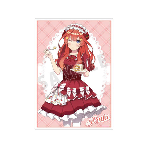 《五等分的新娘*》全新绘制 中野五月 短裙造型版 A3哑光加工海报