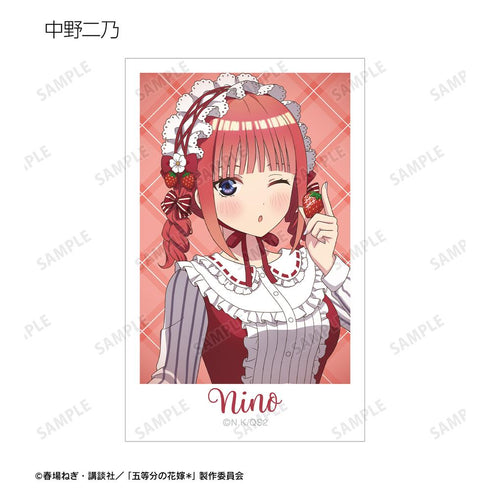 『五等分の花嫁*』描き下ろし ショートケーキイメージコーデver. インスタントカメラ風イラストカード5枚セット