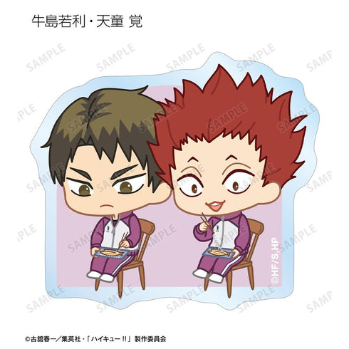 『ハイキュー!!』トレーディング ちびキャラ モーニングver. ダイカットステッカー(単位/BOX)