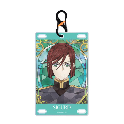 『最後にひとつだけお願いしてもよろしいでしょうか』シグルド Aure Glass カラビナ付きカード型アクリルキーホルダー