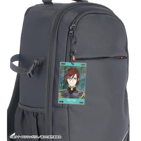 『最後にひとつだけお願いしてもよろしいでしょうか』シグルド Aure Glass カラビナ付きカード型アクリルキーホルダー